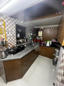 Kitchen Image of 735 Sq.ft 1 BHK Apartment / Flat for sale in Paldi Ahmedabad for Rs. 6000000