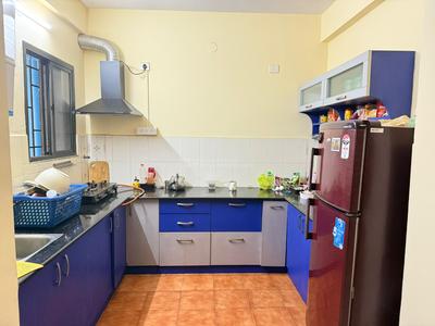 Kitchen Image of 1350 Sq.ft 2 BHK Apartment / Flat for rent in Doddanekundi Bengaluru for Rs. 46000