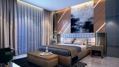 Bedroom Image of 1467 Sq.ft 3 BHK Apartment / Flat for sale in Bramhacorp The Collection W1, Wadgaon Sheri Pune for Rs. 16500000