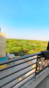 Balcony Image of 1350 Sq.ft 3 BHK Builder Floor for rent in Sangam Apartment, Mahavir Enclave New Delhi for Rs. 35000