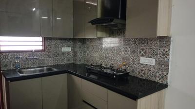 Kitchen Image of 275 Sq.ft 1 RK Builder Floor for rent in Sector 14 Gurgaon for Rs. 23000