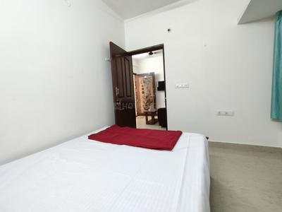 Bedroom Image of 550 Sq.ft 1 BHK Builder Floor for rent in Marathahalli Bengaluru for Rs. 18000