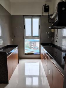 Kitchen Image of 1050 Sq.ft 2 BHK Apartment / Flat for rent in Goodwill Unity, Sanpada Navi Mumbai for Rs. 55000