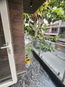 Balcony Image of 1530 Sq.ft 3 BHK Builder Floor for rent in Ramesh Nagar New Delhi for Rs. 50000