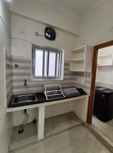 Kitchen Image of 600 Sq.ft 1 BHK Apartment / Flat for rent in Kondapur Hyderabad for Rs. 25000