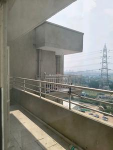Bedroom One Image of 743 Sq.ft 3 BHK Apartment / Flat for rent in Pyramid Infinity, Sector 70 Gurgaon for Rs. 26000