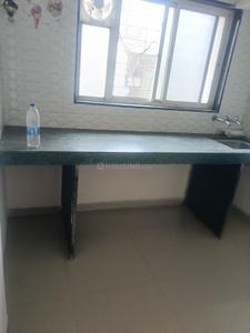 Kitchen Image of 400 Sq.ft 1 RK Studio for rent in Radha Raman Apartments, New Sangvi Pune for Rs. 10000