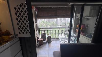 Balcony Image of 1677 Sq.ft 3 BHK Apartment / Flat for sale in Goyal Orchid Whitefield, Makarba Ahmedabad for Rs. 16500000
