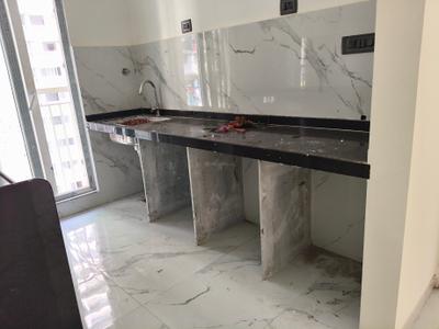 Kitchen Image of 690 Sq.ft 2 BHK Apartment / Flat for rent in Ruparel Skygreens I, Kandivali West Mumbai for Rs. 50000