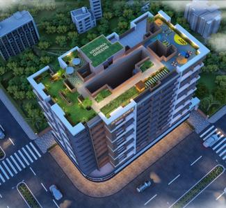 Image of 710 Sq.ft 1 BHK Apartment / Flat for sale in Pushpak Nagar, Navi Mumbai for Rs. 4400000