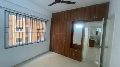 Bedroom Image of 918 Sq.ft 3 BHK Apartment / Flat for rent in Urbanrise Revolution One, Padur Chennai for Rs. 28000