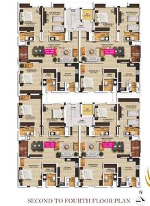 Image of 1864 Sq.ft 3 BHK Apartment / Flat for sale in Kilpauk, Chennai for Rs. 39000000