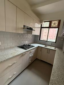 Kitchen Image of 1515 Sq.ft 3 BHK Apartment / Flat for rent in Unitech The Palms, Sector 41 Gurgaon for Rs. 75000