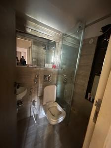Bathroom Image of 650 Sq.ft 1 BHK Apartment / Flat for rent in Kanakia Sevens, Andheri East Mumbai for Rs. 73000