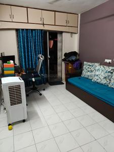 Bedroom Image of 570 Sq.ft 1 BHK Apartment / Flat for rent in Wadhwani Mayureshwar Sai Nisarg Park, Pimple Saudagar Pune for Rs. 25000