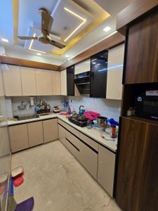 Kitchen Image of 450 Sq.ft 1 BHK Builder Floor for rent in Rajouri Garden New Delhi for Rs. 25000