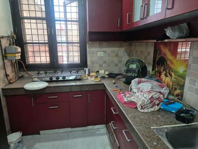 Kitchen Image of 1500 Sq.ft 3 BHK Independent House for rent in Sector 50 Noida for Rs. 45000