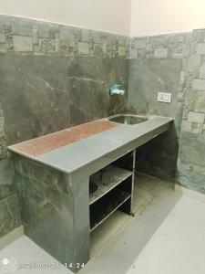 Kitchen Image of 540 Sq.ft 1 RK Builder Floor for rent in Goyla Khurd New Delhi for Rs. 4500