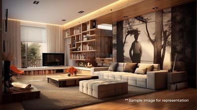 Hall Image of 860 Sq.ft 2 BHK Apartment / Flat for sale in Kanakia Silicon Valley, Powai Mumbai for Rs. 28500000