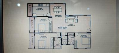 Image of 1248 Sq.ft 2.5 BHK Apartment / Flat for sale in Chhataripur, Varanasi for Rs. 6864000