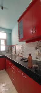 Kitchen Image of 1250 Sq.ft 3 BHK Apartment / Flat for rent in Rudra Sanskriti, Sunderpur Varanasi for Rs. 22000
