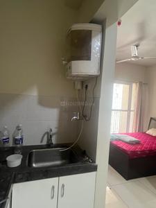 Kitchen Image of 380 Sq.ft 1 RK Apartment / Flat for rent in Godrej Parkridge, Manjari Khurd Pune for Rs. 18000