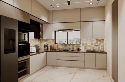 Kitchen Image of 2700 Sq.ft 3 BHK Builder Floor for sale in Swagat Flamingo, Sargasan Gandhinagar for Rs. 20000000