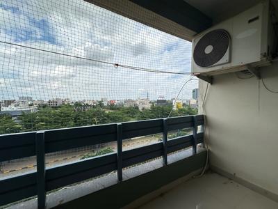 Balcony Image of 1600 Sq.ft 3 BHK Apartment / Flat for rent in Nipania Indore for Rs. 41000