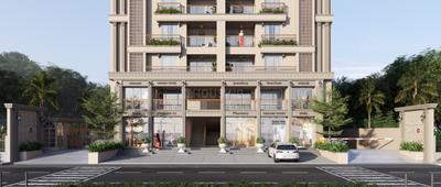 Image of 1188 Sq.ft 3 BHK Apartment / Flat for sale in Anikedhya Emperors, Gota, Ahmedabad for Rs. 9225000