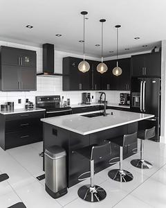 Kitchen Image of 2000 Sq.ft 3 BHK Apartment / Flat for rent in Hearth Ecotech, Kharar Mohali for Rs. 18000