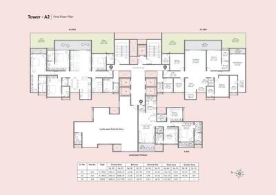 Image of 1475 Sq.ft 3 BHK Apartment / Flat for sale in Kohinoor Satori , Mahalunge, Pune for Rs. 15300000