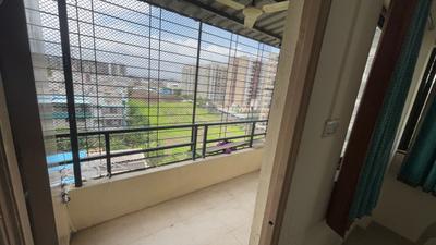 Balcony Image of 570 Sq.ft 1 BHK Apartment / Flat for sale in Windsor Swapna Sankul, Lohegaon Pune for Rs. 4100000