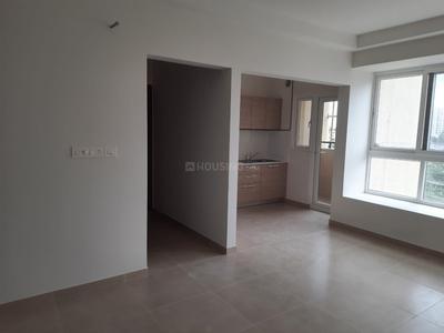 Hall Image of 750 Sq.ft 1 BHK Apartment / Flat for rent in Bhartiya Nikoo Homes Phase 2, Thanisandra Bengaluru for Rs. 32000