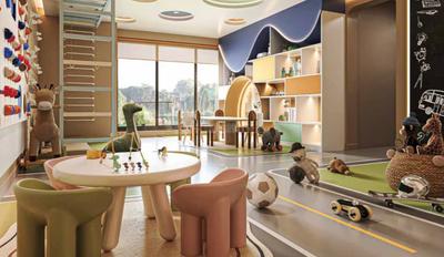 Hall Image of 1160 Sq.ft 2 BHK Apartment / Flat for sale in Jet Ananta, Andheri West Mumbai for Rs. 31000000