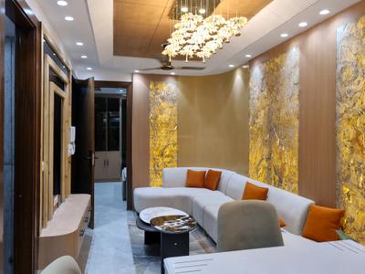 Living Room Image of 1000 Sq.ft 3 BHK Apartment / Flat for sale in Dwarka Mor New Delhi for Rs. 6800000