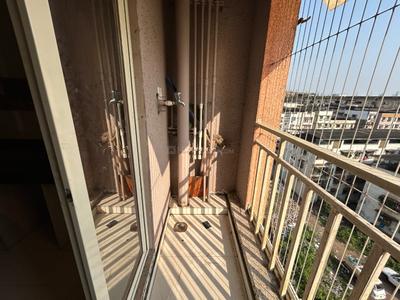 Balcony Image of 697 Sq.ft 1 BHK Apartment / Flat for rent in Dombivli East Thane for Rs. 14000
