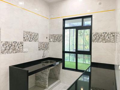 Kitchen Image of 654 Sq.ft 1 BHK Apartment / Flat for sale in Venus Skky City, Sandap Gaon Thane for Rs. 4300000