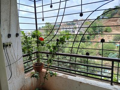Balcony Image of 596 Sq.ft 1 BHK Apartment / Flat for sale in Ambegaon Budruk Pune for Rs. 3000000