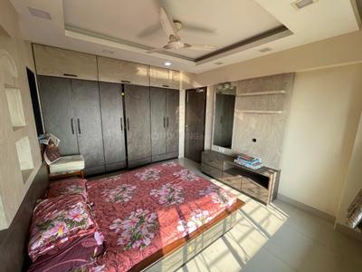 Bedroom Image of 1500 Sq.ft 3 BHK Apartment / Flat for rent in  Sea Castle Apartments, Andheri West Mumbai for Rs. 170000