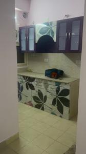 Kitchen Image of 1200 Sq.ft 2 BHK Apartment / Flat for rent in AWHO Vay Sector 8B G, Vrindavan Yojana Lucknow for Rs. 20000