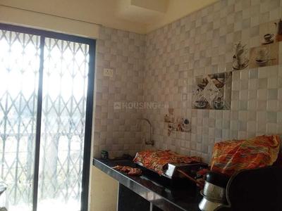 Kitchen Image of 410 Sq.ft 1 RK Apartment / Flat for sale in Vangani Thane for Rs. 1300000