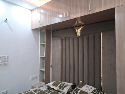 Bedroom Image of 390 Sq.ft 1 BHK Builder Floor for sale in Happy Homes, Hastsal New Delhi for Rs. 1600000