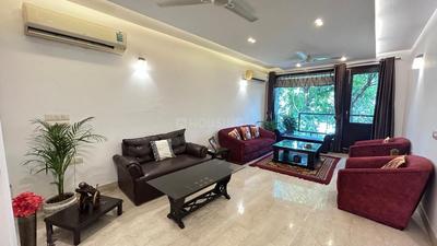 Hall Image of 2500 Sq.ft 3 BHK Builder Floor for rent in Safdarjung Enclave New Delhi for Rs. 170000