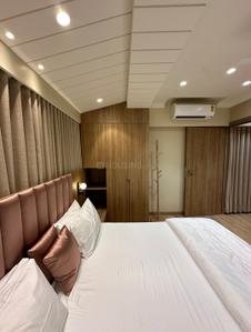 Bedroom Image of 1500 Sq.ft 3 BHK Apartment / Flat for rent in RK Habitat, Zadeshwar Bharuch for Rs. 13000