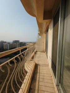 Balcony Image of 1375 Sq.ft 3 BHK Apartment / Flat for sale in Kaul Heritage City, Vasai West Vasai for Rs. 12700000