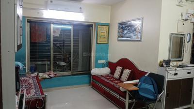 Living Room Image of 585 Sq.ft 1 BHK Apartment / Flat for sale in Srishti Mayuresh Srishti, Bhandup West Mumbai for Rs. 11000000