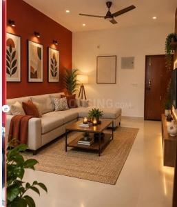 Living Room Image of 675 Sq.ft 2 BHK Apartment / Flat for rent in Arun Excello Temple Green Heights, Oragadam Sriperambattur Chennai for Rs. 19000