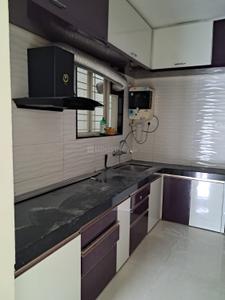 Kitchen Image of 950 Sq.ft 2.5 BHK Apartment / Flat for rent in Vishal Krishnas Blessing, Hadapsar Pune for Rs. 30000