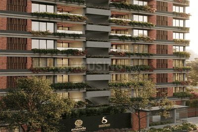 Image of 1900 Sq.ft 4 BHK Apartment / Flat for sale in Manor Ananda, Ambli, Ahmedabad for Rs. 31100000