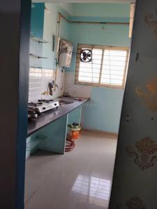 Kitchen Image of 450 Sq.ft 1 RK Apartment / Flat for rent in Barjatya Pearl Galaxy, Bhicholi Mardana Indore for Rs. 9000